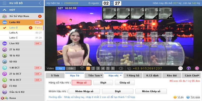 Các hình thức đặt cược Lottobet Kubet Casino